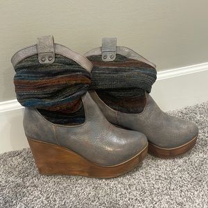 BedStu Bruges wedge booties